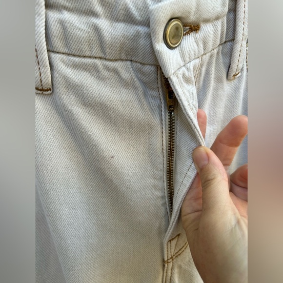 Good American 90’s Icon straight leg bone coloured, size 6/28 - Picture 5 of 13